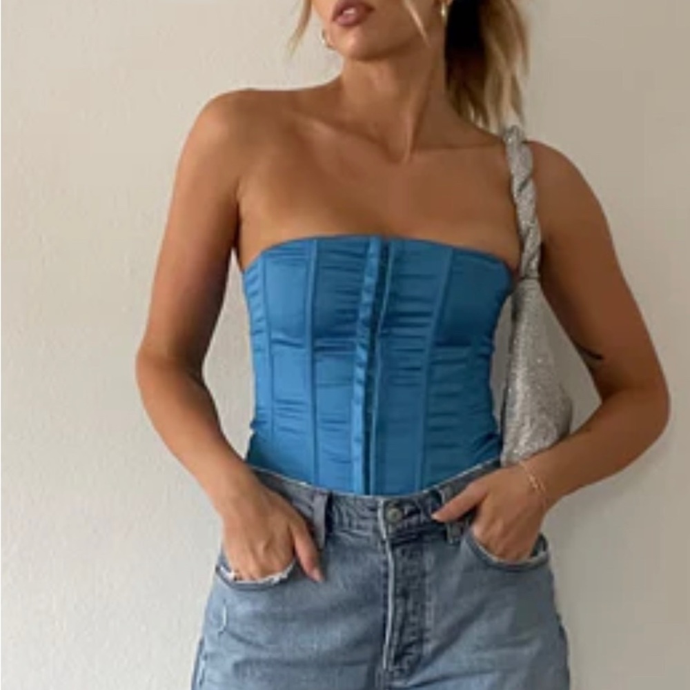 Blue Corset
